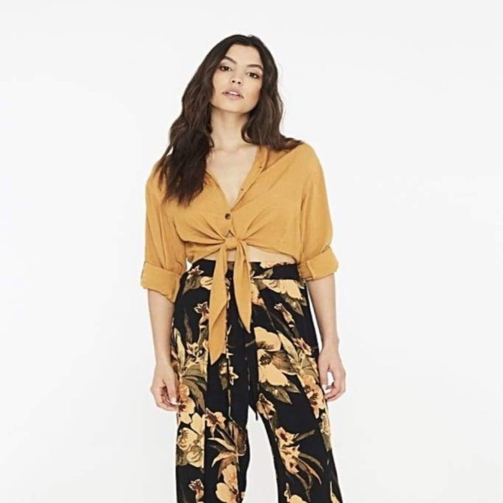 Beau Rivage Top Plain Butterscotch